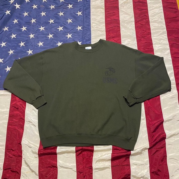 Vintage 90’s USMC Sweater - Picture 2 of 4